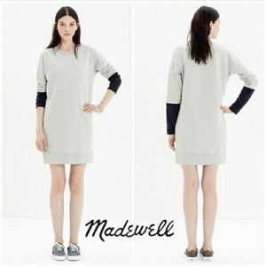 Madewell Sweatshirt Dress Sz M